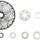 Shimano SLX CS-M7100 Cassette - 12-Speed, 10-45t, Silver/Black, Micro Spline