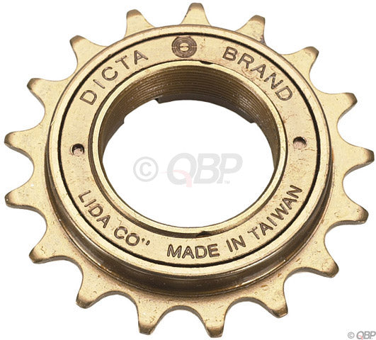 Dicta Standard BMX Freewheel - 18t, Gold