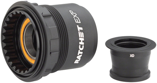 DT Swiss Ratchet EXP Freehub Body - SRAM XD, Standard, Aluminum, Ceramic Bearing, Kit w/ End Cap, 12 x 142/148 mm