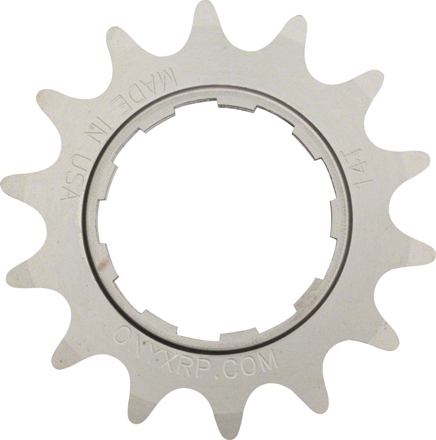 Onyx Racing Products Onyx Stainless Cog: Shimano Compatible, 3/32", 15t