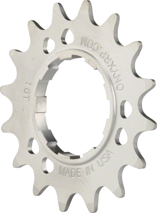 Onyx Racing Products Onyx Stainless Cog: Shimano Compatible, 3/32", 18t