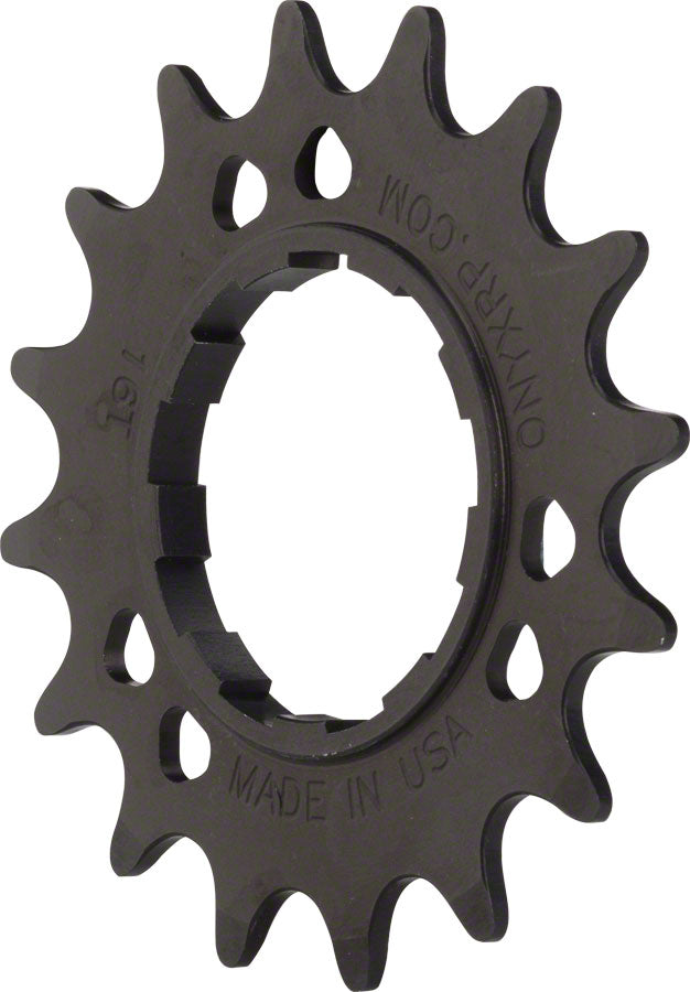 Onyx Aluminum Cog: 3/32", 15t, Black