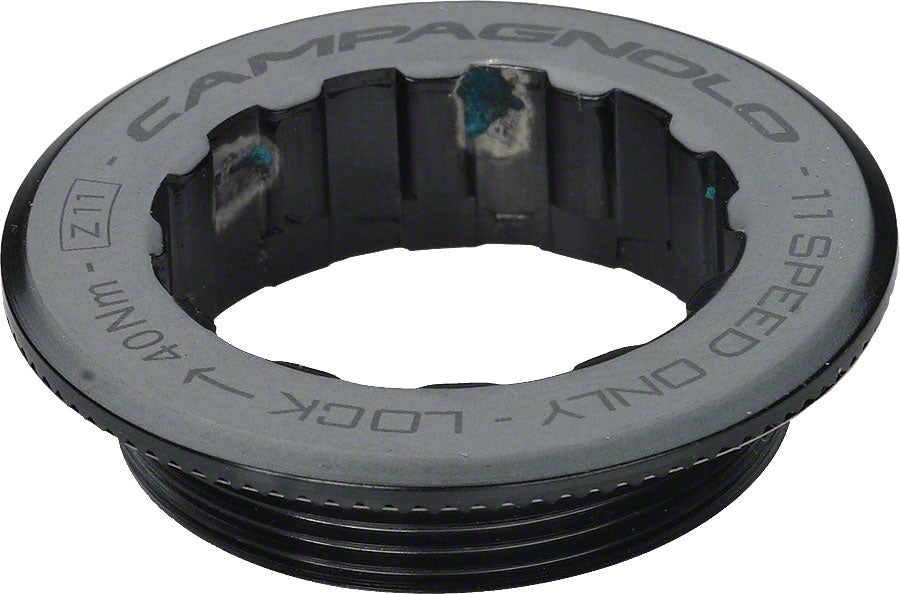 Campagnolo/Fulcrum 27.0mm Aluminum Lockring for 11t First Cog, Campagnolo 11-speed Cassettes Only