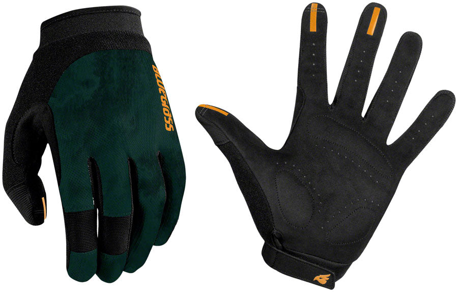 Bluegrass React Gloves - Green, Full Finger, X-Small