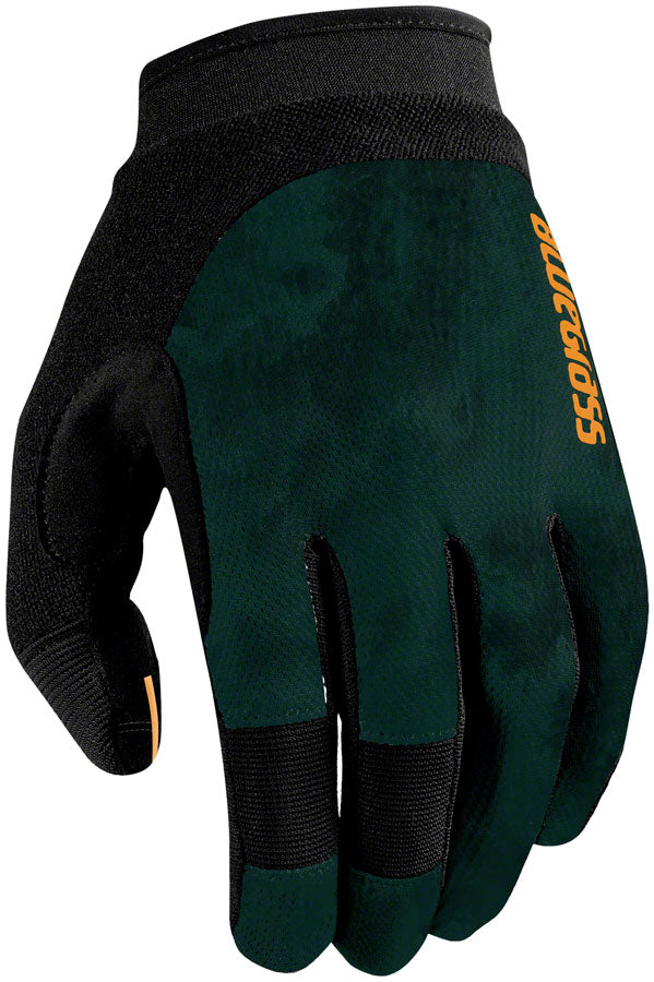 Bluegrass React Gloves - Green, Full Finger, Small