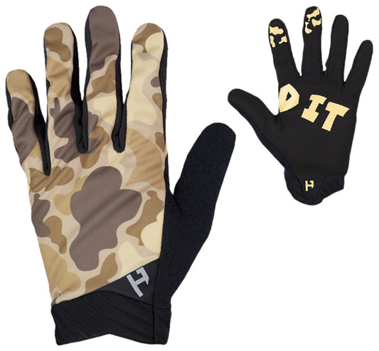 HandUp Cold Weather Gloves - Duck Camo, Full Finger, Small