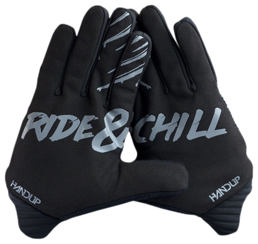 HandUp ColdER Weather Gloves - Knitted Gray, Full Finger, 2X-Large
