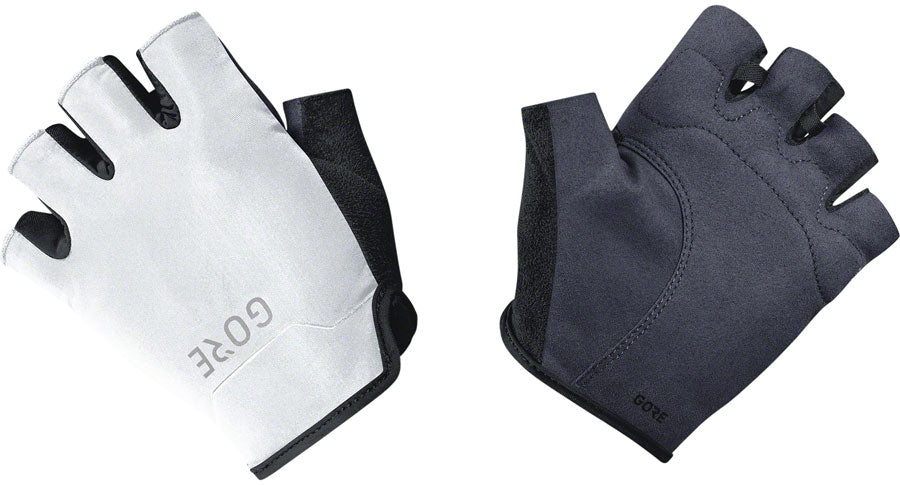 GORE C3 Short Gloves - Black/White, Short Finger, Small