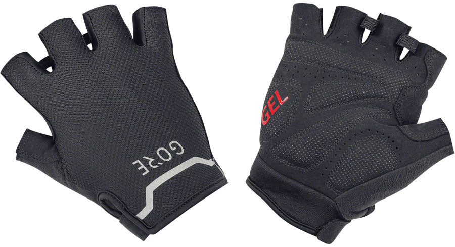 GORE C5 Short Gloves - Black, Short Finger, Medium