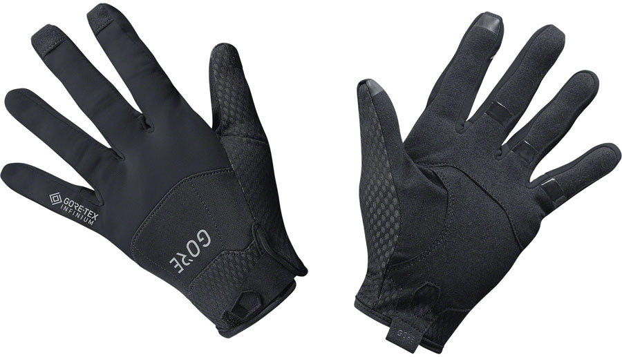 GORE C5 GORE-TEX INFINIUM Gloves - Black, Full Finger, Small