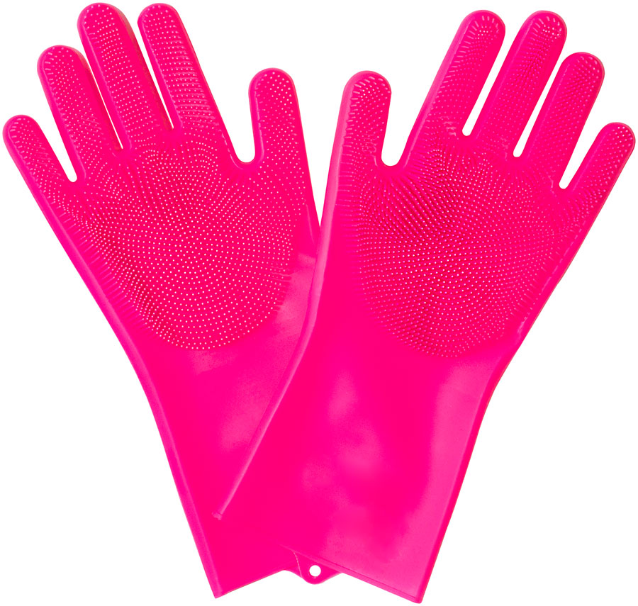 Muc-Off Deep Scrubber Cleaning Glove - Silicone, Dishwasher Safe, Medium