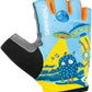 Garneau Kid Ride Monster Gloves - Multi-Color, Short Finger, Children's, Size 4