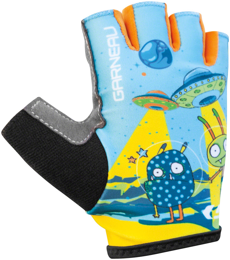 Garneau Kid Ride Monster Gloves - Multi-Color, Short Finger, Children's, Size 4