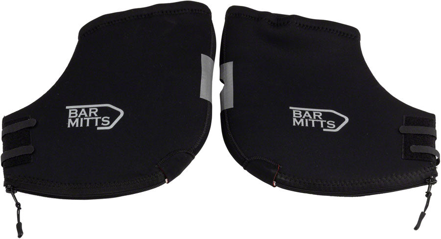 Bar Mitts Extreme Mountain/Flat Bar Pogies for Mirrors - Black, Small/Medium