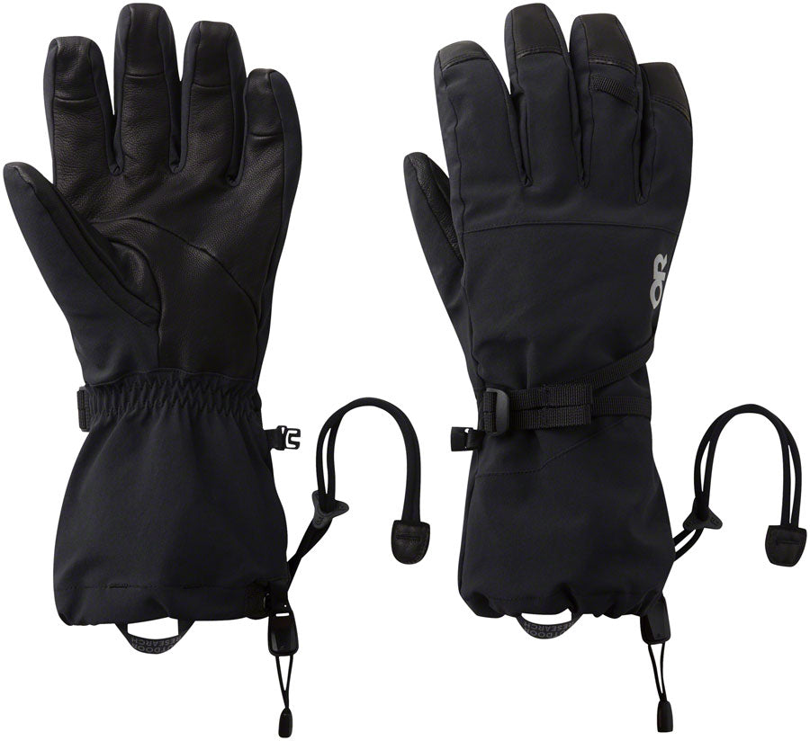 Outdoor Research Radiant X Gloves - Black, Full Finger, X-Small