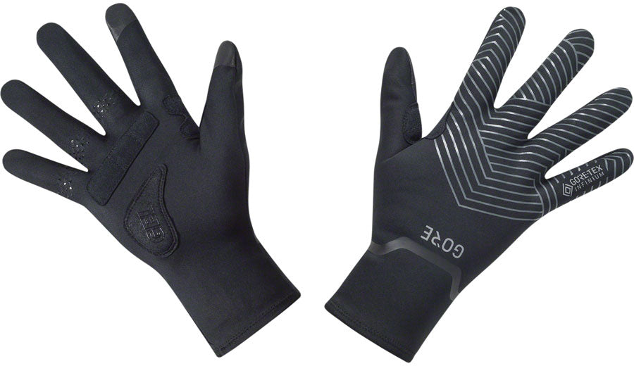 GORE C3 GORE-TEX INFINIUM Stretch Mid Gloves - Black, Full Finger, Small