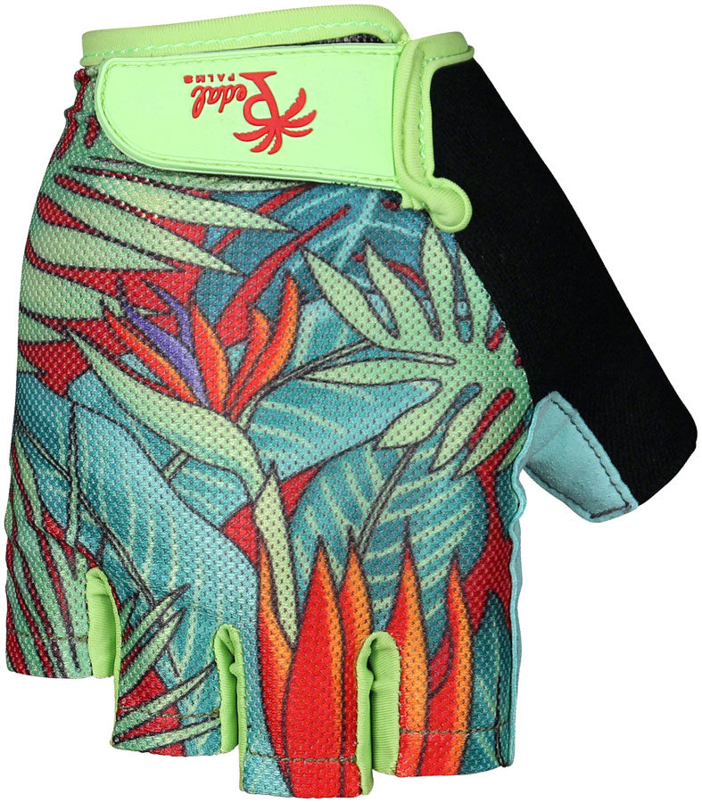 Pedal Palms Bird of Paradise Gloves - Multi-Color, Short Finger, X-Large