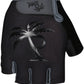 Pedal Palms Staple Gloves - Black, Short Finger, Small