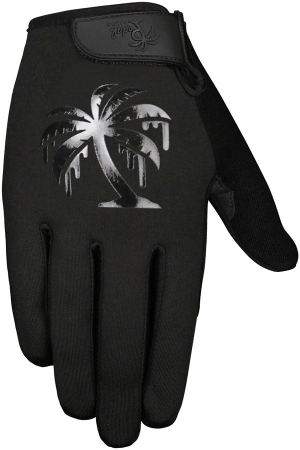 Pedal Palms Blackout Gloves - Black, Full Finger, Large