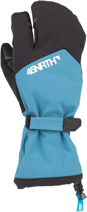 45NRTH Sturmfist 3 Finger Gloves - Slate, Full Finger, X-Large