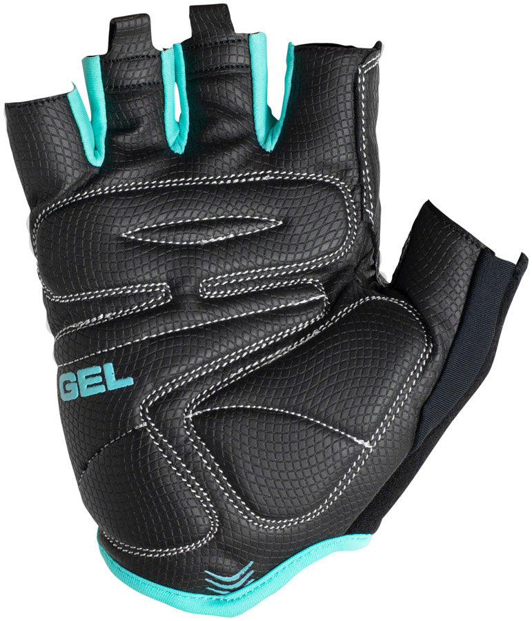 Bellwether Gel Supreme Gloves - Aqua, Short Finger, Women's, X-Large