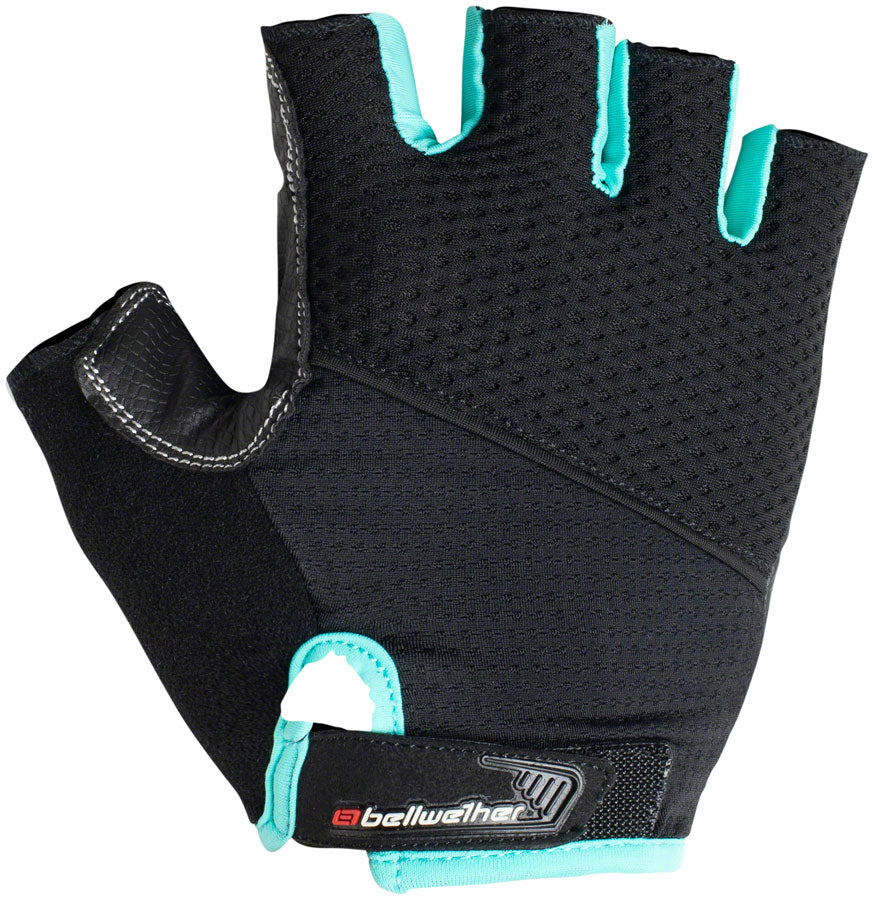 Bellwether Gel Supreme Gloves - Aqua, Short Finger, Women's, X-Large