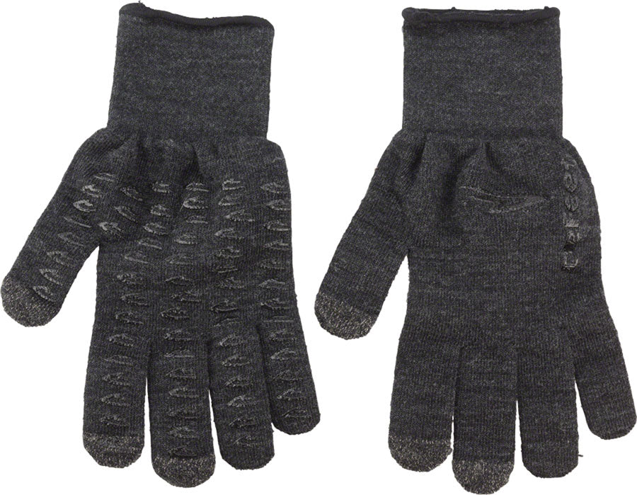 DeFeet Duraglove ET Wool Gloves - Charcoal, Full Finger, Medium