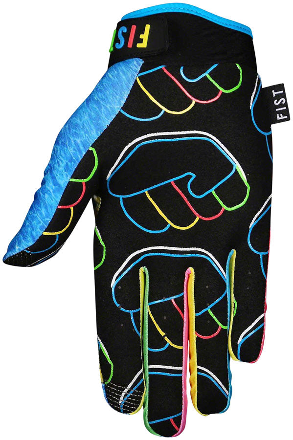 Fist Handwear Blow Up Glove - Multi-Color, Full Finger, X-Large