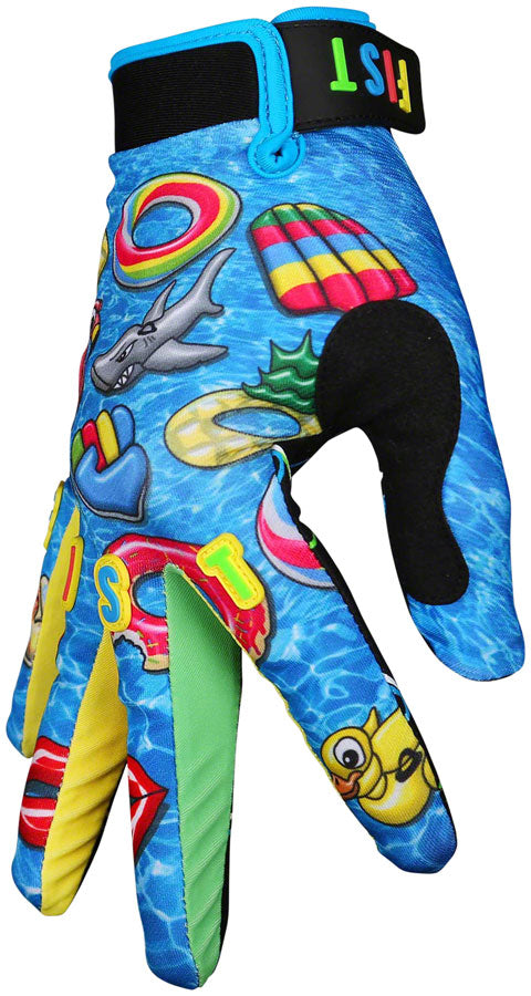 Fist Handwear Blow Up Glove - Multi-Color, Full Finger, X-Small