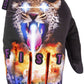 Fist Handwear Lazer Leopard Glove - Multi-Color, Full Finger, Medium