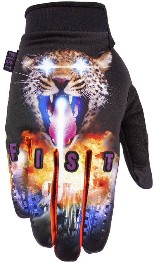 Fist Handwear Lazer Leopard Glove - Multi-Color, Full Finger, Large