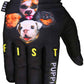 Fist Handwear Puppies Make Me Happy Glove - Multi-Color, Full Finger, Medium