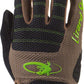 Lizard Skins Monitor AM Gloves - Olive/Jet Black, Full Finger, Medium