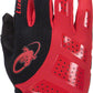 Lizard Skins Monitor SL Gel Gloves - Red/Black, Full Finger, Medium