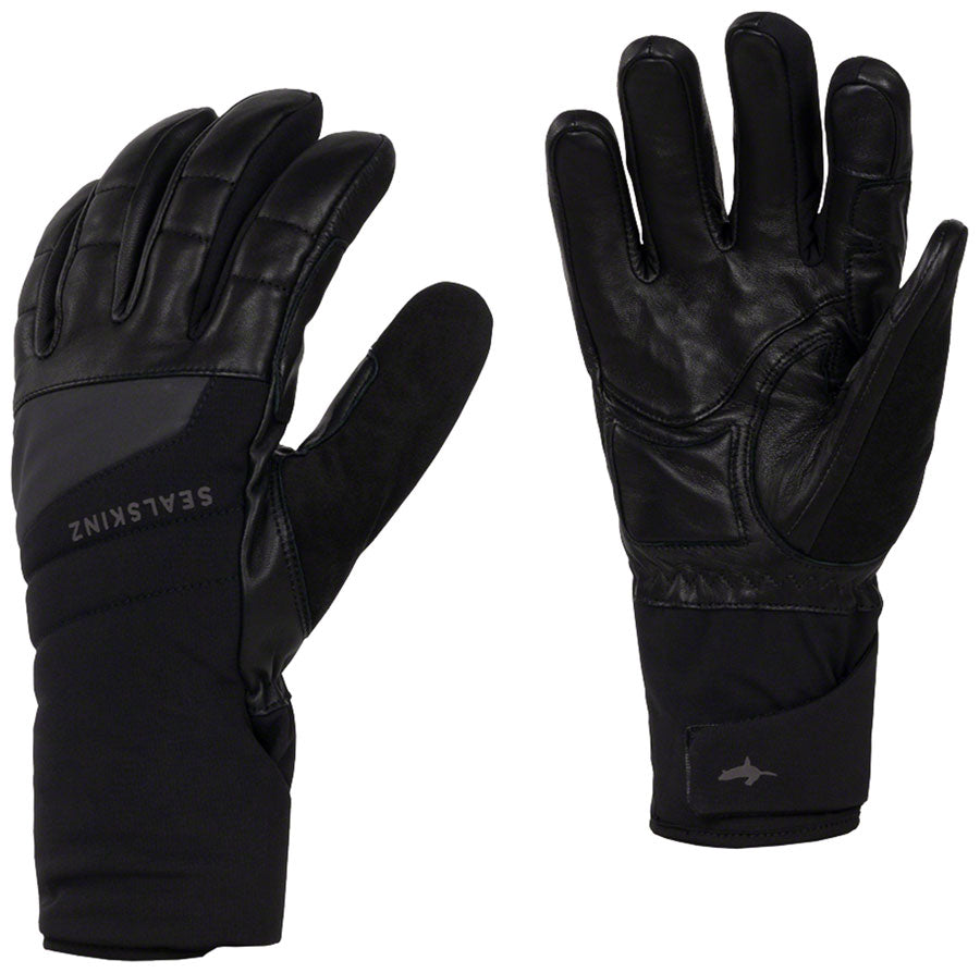SealSkinz Waterproof Extreme Cold Fusion Control Gloves - Black, Full Finger, Medium