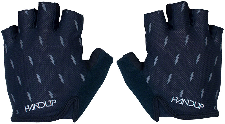 Handup Shorties Glove - Blackout Bolts, Short Finger, Medium