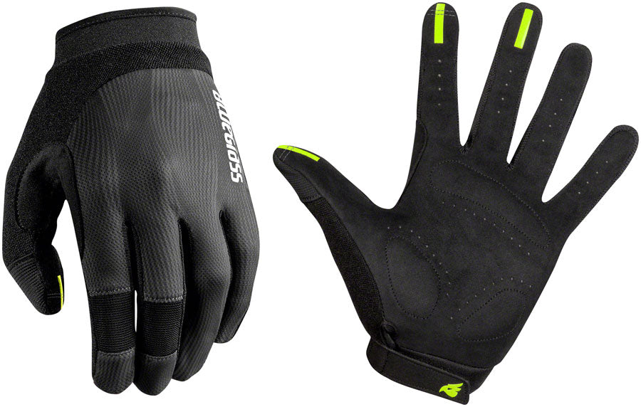 Bluegrass React Gloves - Black, Full Finger, Small