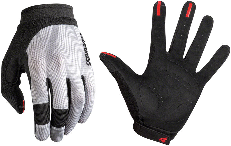 Bluegrass React Gloves - White, Full Finger, Small