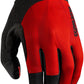 Bluegrass React Gloves - Red, Full Finger, Small