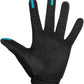Bluegrass React Gloves - Blue, Full Finger, Small