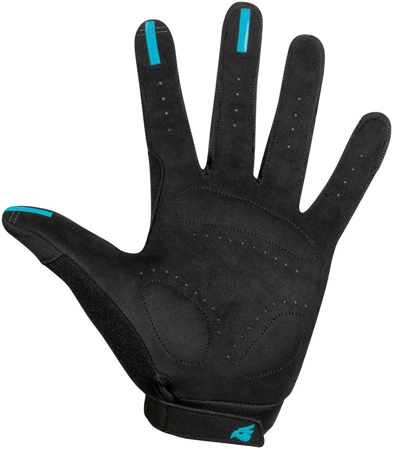 Bluegrass React Gloves - Blue, Full Finger, Medium