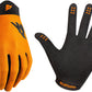 Bluegrass Union Gloves - Orange, Full Finger, Small