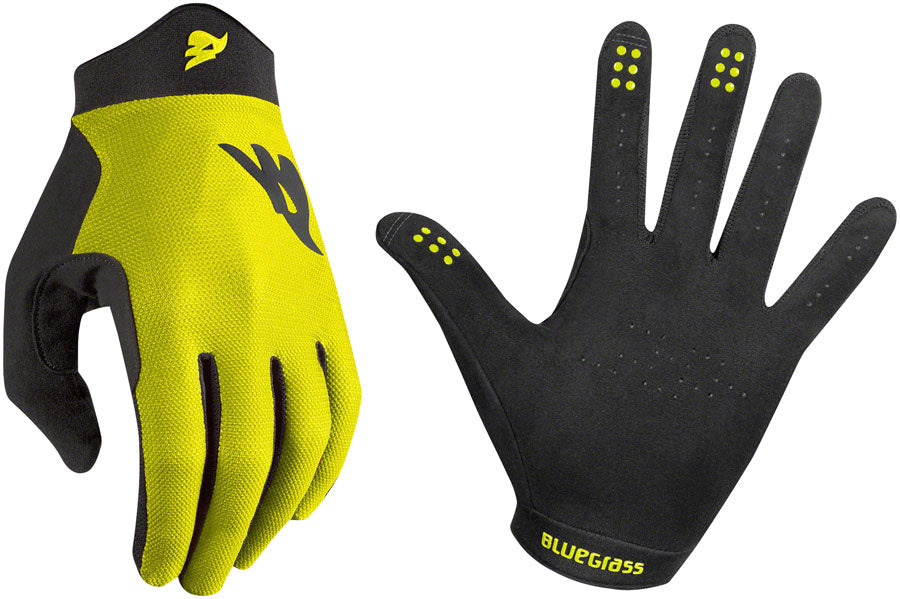 Bluegrass Union Gloves - Fluorescent Yellow, Full Finger, X-Small