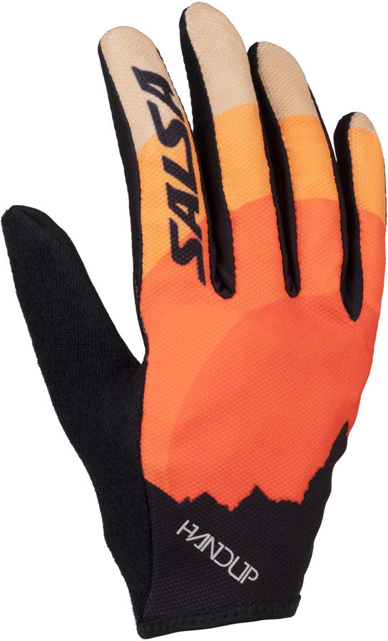 Salsa Dawn Patrol Handup Gloves - Orange, Black, X-Large