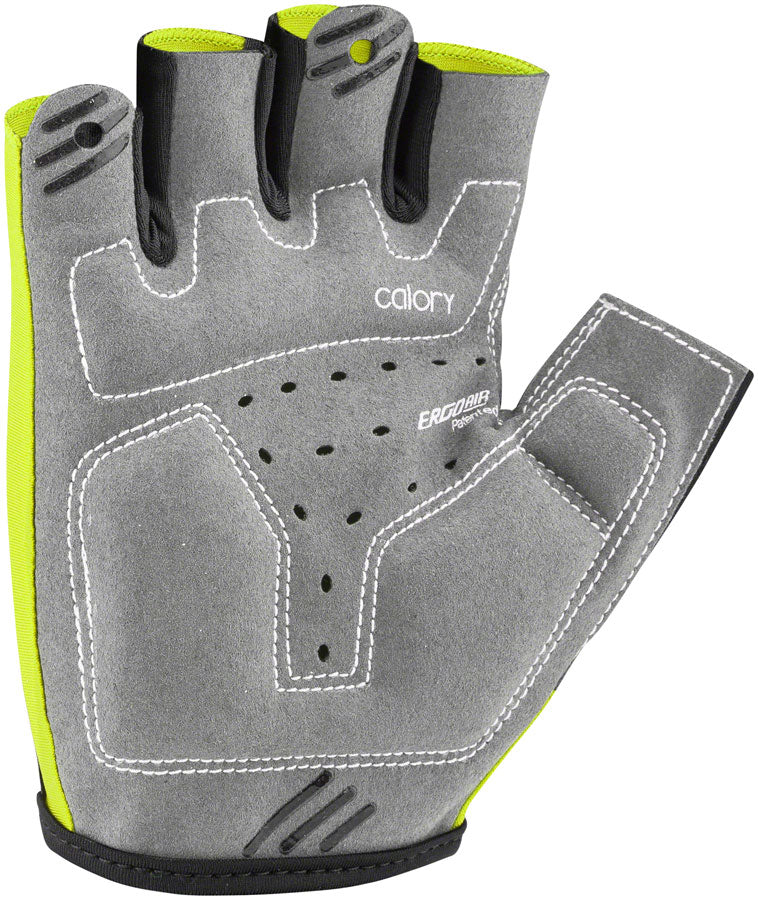 Garneau JR Calory Youth Gloves - Bright Yellow, Short Finger, Youth, Large