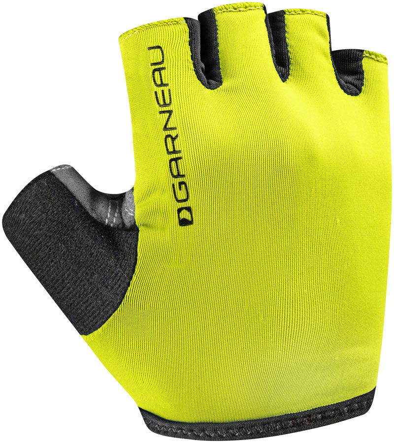 Garneau JR Calory Youth Gloves - Bright Yellow, Short Finger, Youth, Large