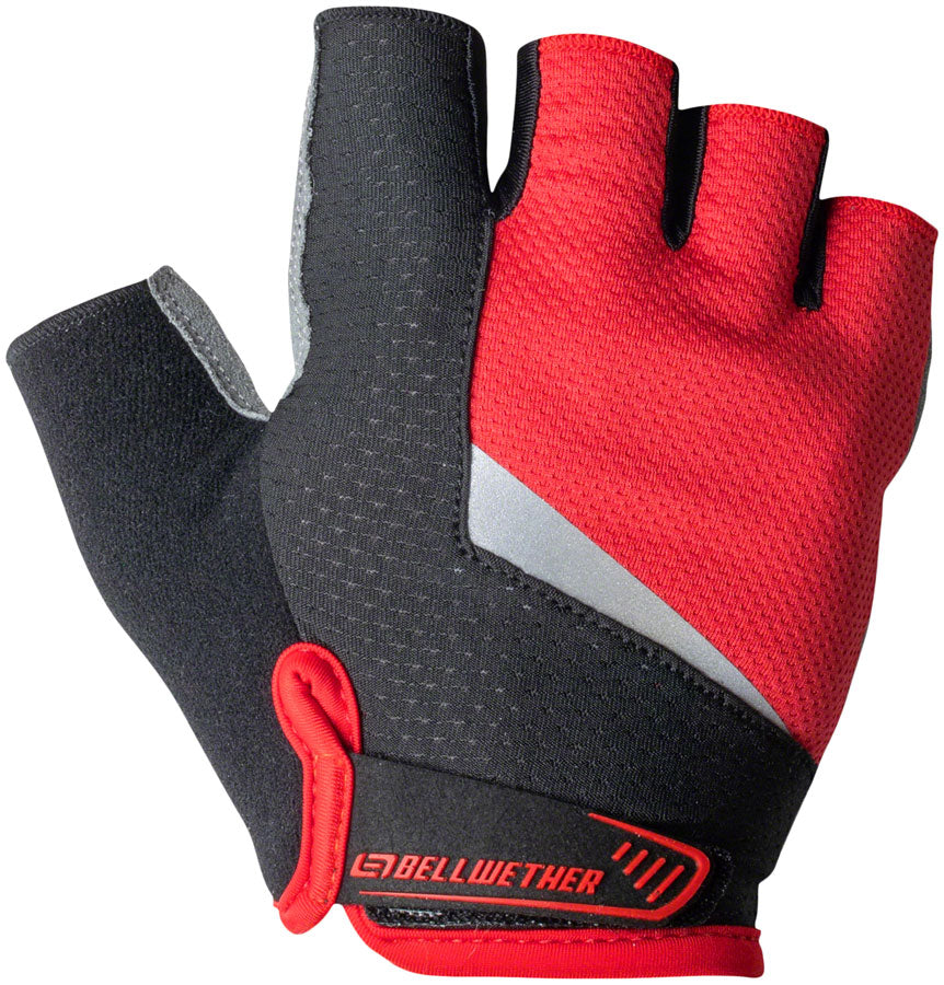 Bellwether Ergo Gel Gloves - Red, Short Finger, Men's, X-Large