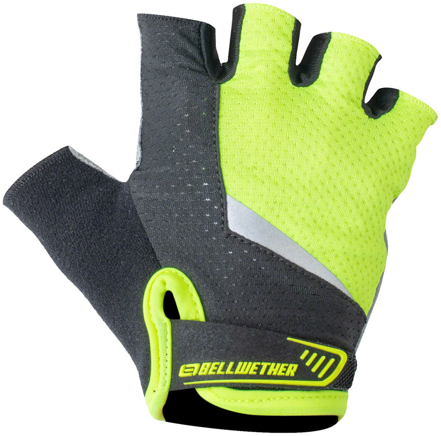 Bellwether Ergo Gel Gloves - Hi-Vis, Short Finger, Women's, Small