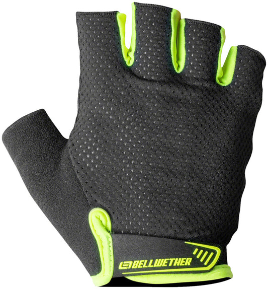 Bellwether Gel Supreme Gloves - Hi-Vis, Short Finger, Men's, Small