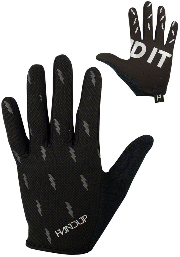 Handup Most Days Glove - Blackout Bolts, Full Finger, X-Small